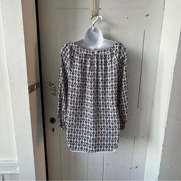 Ann Taylor Floral Print Crepe Blouse - Picture 4 of 11